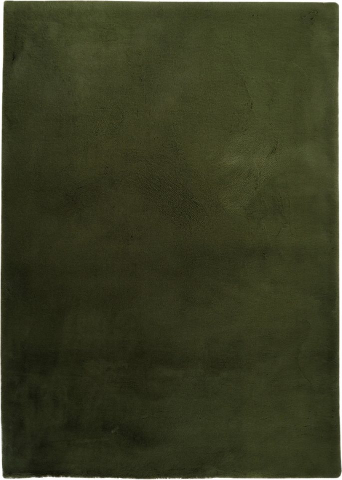 OTTO home Fellteppich Balu, in Standard- und Premium-Qualität, 20 mm oder 38 mm Höhe, rechteckig, Höhe: 20 mm, Kaninchenfell-Haptik, kuschelig, weich, Kunstfell – Bild 3 von 5
