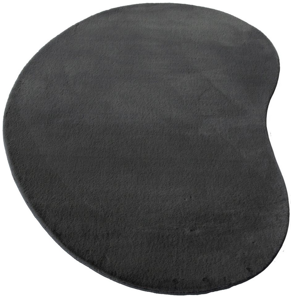 OTTO home Fellteppich Balu Bean, Kaninchenfell, U-förmig, Höhe: 20 mm, Kunstfell Teppich, Modern, weich, Wohnzimmer, Schlafzimmer – Bild 3 von 5