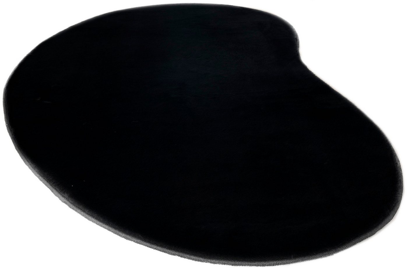 OTTO home Fellteppich Balu Bean, Kaninchenfell, U-förmig, Höhe: 20 mm, Kunstfell Teppich, Modern, weich, Wohnzimmer, Schlafzimmer – Bild 3 von 5