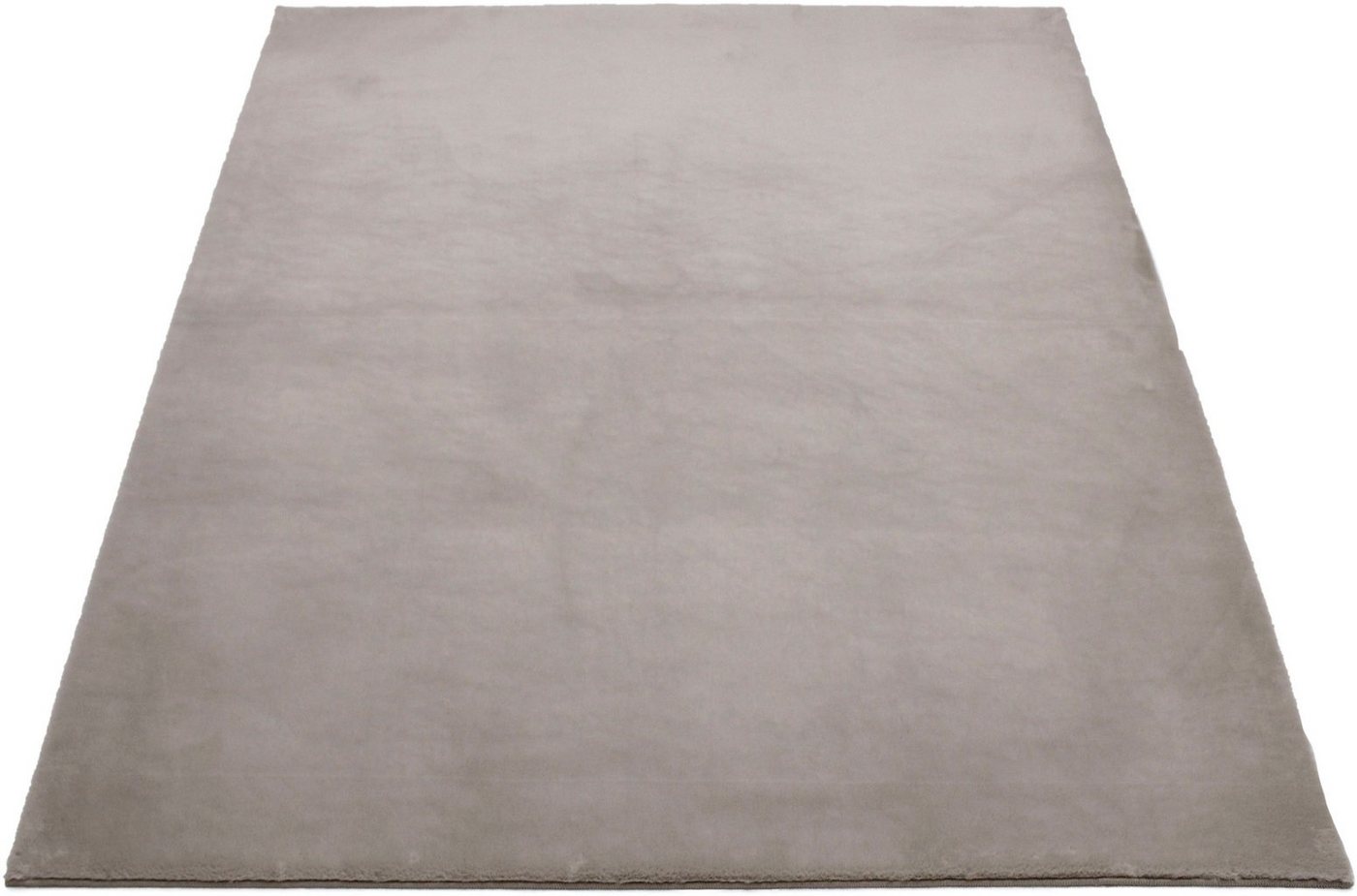 OTTO home Fellteppich Balu, in Standard- und Premium-Qualität, 20 mm oder 38 mm Höhe, rechteckig, Höhe: 20 mm, Kaninchenfell-Haptik, kuschelig, weich, Kunstfell – Bild 4 von 5