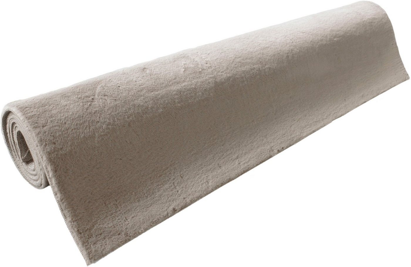 OTTO home Fellteppich Balu, in Standard- und Premium-Qualität, 20 mm oder 38 mm Höhe, rechteckig, Höhe: 20 mm, Kaninchenfell-Haptik, kuschelig, weich, Kunstfell – Bild 5 von 5