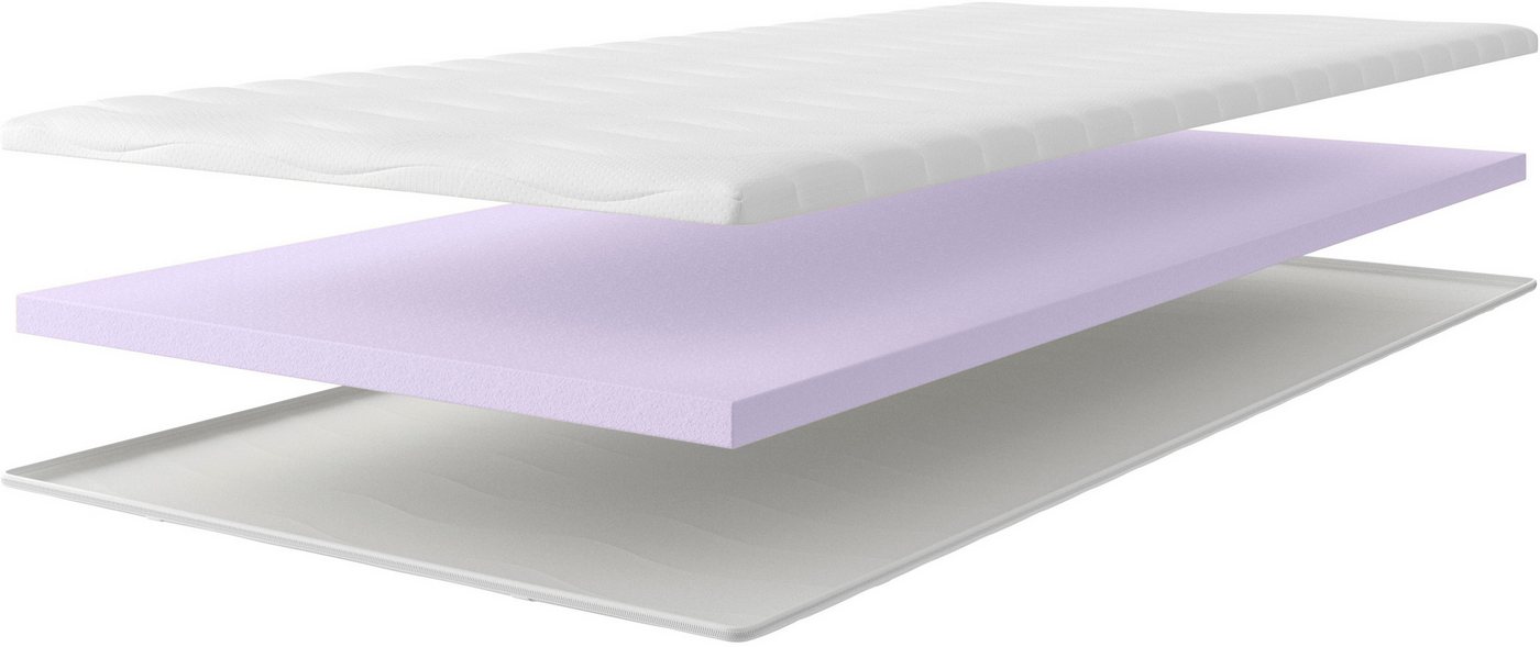 OTTO home, Topper Tornby Topper 90x200 cm,180x200 cm, in 4 Härtegraden, Tencel™ Bezug, 6 cm hoch, Komfortschaum, Matratze & Boxspringbett, Hausstauballergiker g – Bild 5 von 5