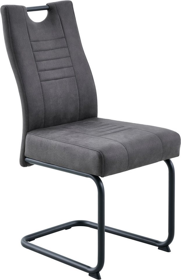 OTTO home Freischwinger Altona (Set, 2 St), Federkern und Griff, 140 Kg Belastbarkeit, 2er und 6er Set – Bild 2 von 5