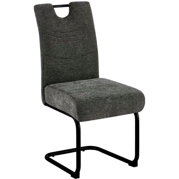 OTTO home Freischwinger Echo, 2er-Set (Set, 2 St), komfortabler Freischwinger mit Federkern und Griff, 140kg belastbar