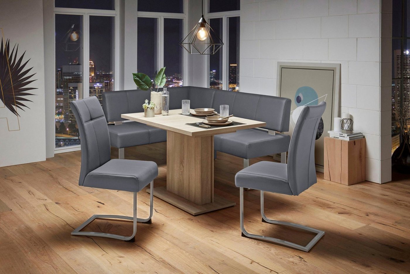 OTTO home Freischwinger Rab (Set, 2 St), Bezug in verschiedenen Qualitäten, maximale Belastbarkeit 120 kg – Bild 2 von 5