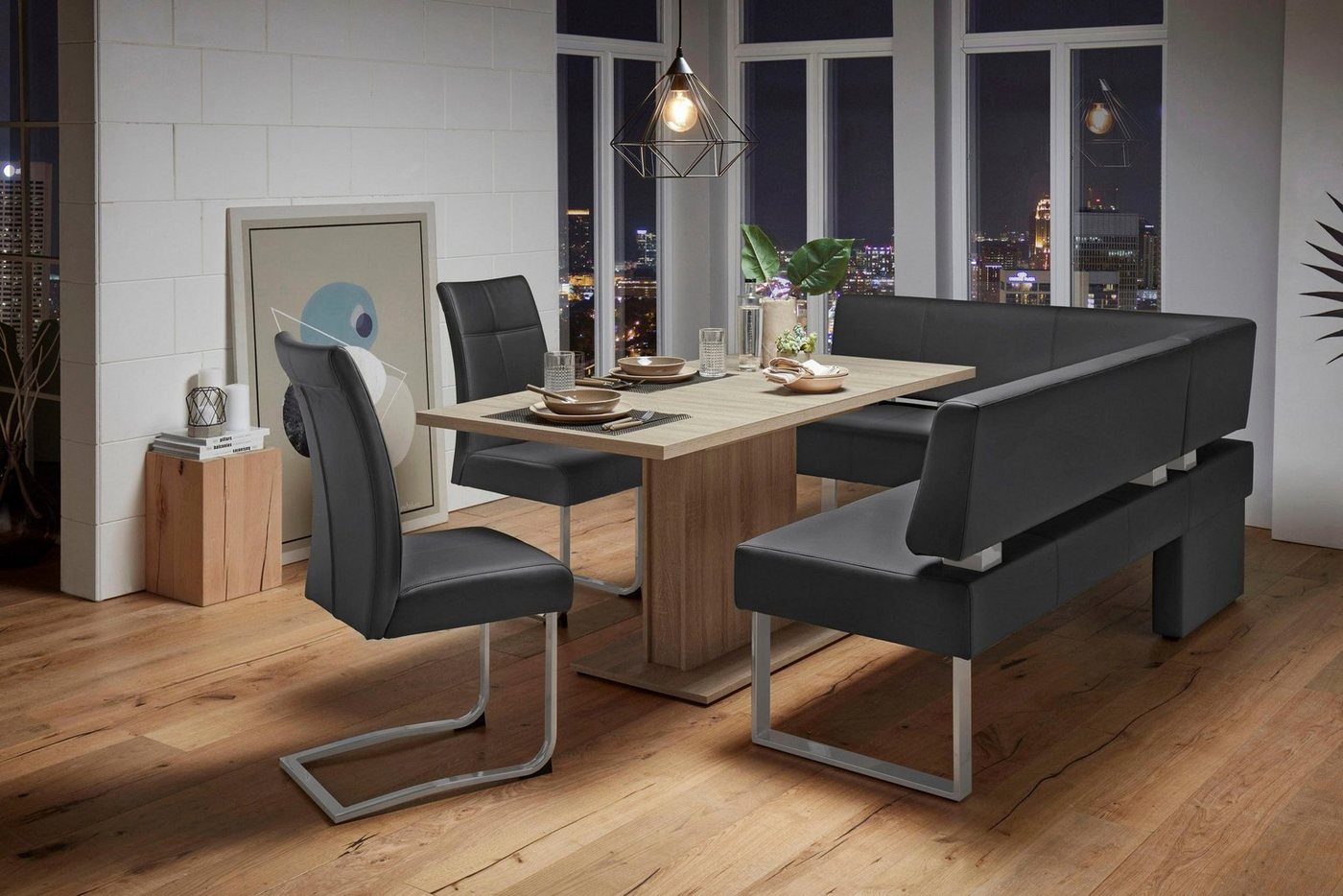 OTTO home Freischwinger Rab (Set, 2 St), Bezug in verschiedenen Qualitäten, maximale Belastbarkeit 120 kg – Bild 5 von 5
