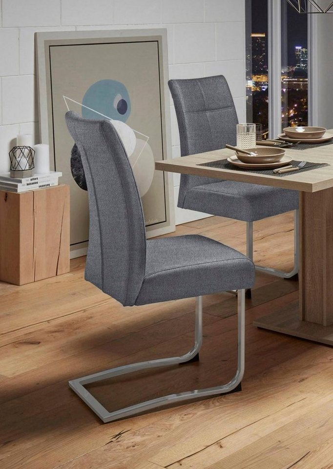 OTTO home Freischwinger Rab (Set, 2 St), Bezug in verschiedenen Qualitäten, maximale Belastbarkeit 120 kg – Bild 5 von 5