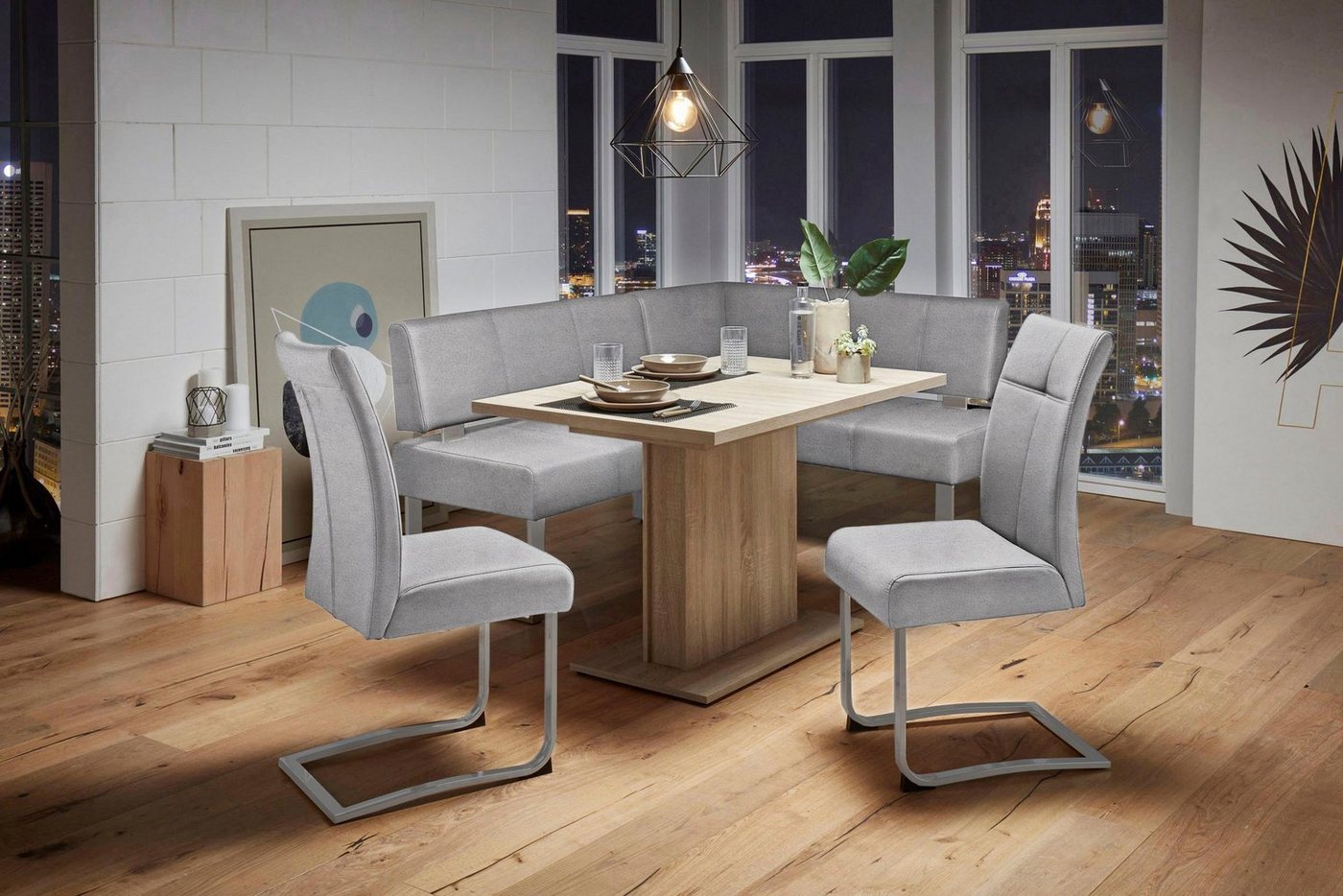 OTTO home Freischwinger Rab (Set, 2 St), Bezug in verschiedenen Qualitäten, maximale Belastbarkeit 120 kg – Bild 2 von 5
