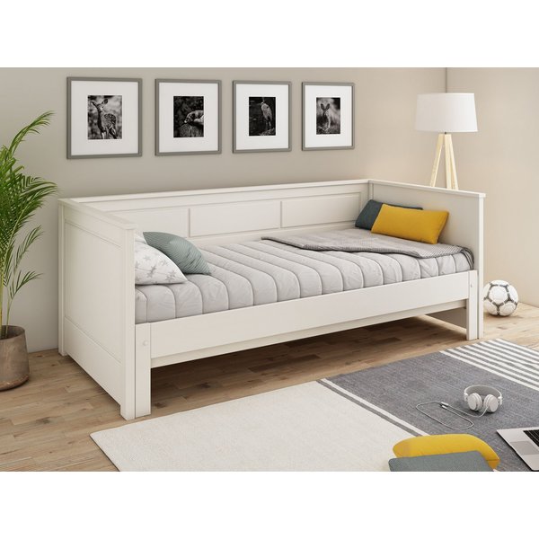 OTTO home Funktionsbett " ERIK " Daybed, Gästebett, Kinderbett, Massivholz (Kiefer), 2. Schlafplatz ausziehbar, moderner Landhausstil, Schublade optional