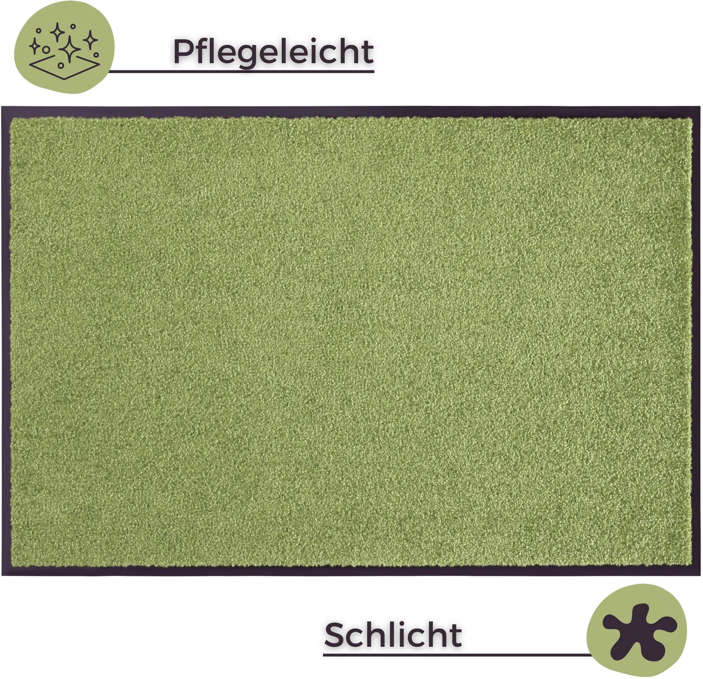 OTTO home Fußmatte Clean & Walk, rechteckig, Höhe: 7 mm, Schmutzfangmatte, Türmatte, In- und Outdoor, Teppich, Läufer, waschbar – Bild 3 von 5