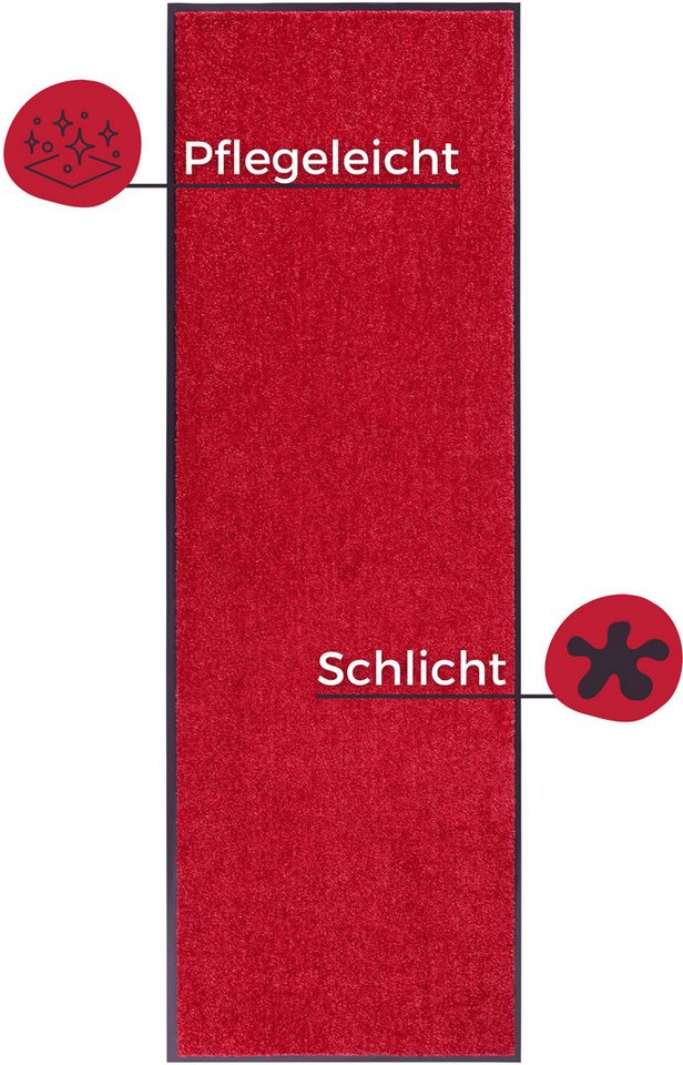OTTO home Fußmatte Clean & Walk, rechteckig, Höhe: 7 mm, Schmutzfangmatte, Türmatte, In- und Outdoor, Teppich, Läufer, waschbar – Bild 3 von 5