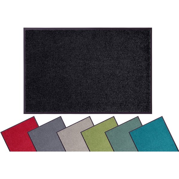 OTTO home Fußmatte Clean & Walk, rechteckig, Höhe: 7 mm, Schmutzfangmatte, Türmatte, In- und Outdoor, Teppich, Läufer, waschbar