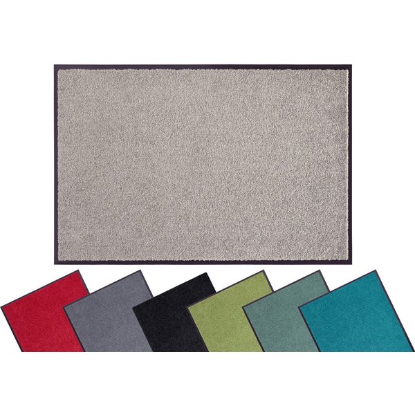 OTTO home Fußmatte Clean & Walk, rechteckig, Höhe: 7 mm, Schmutzfangmatte, Türmatte, In- und Outdoor, Teppich, Läufer, waschbar