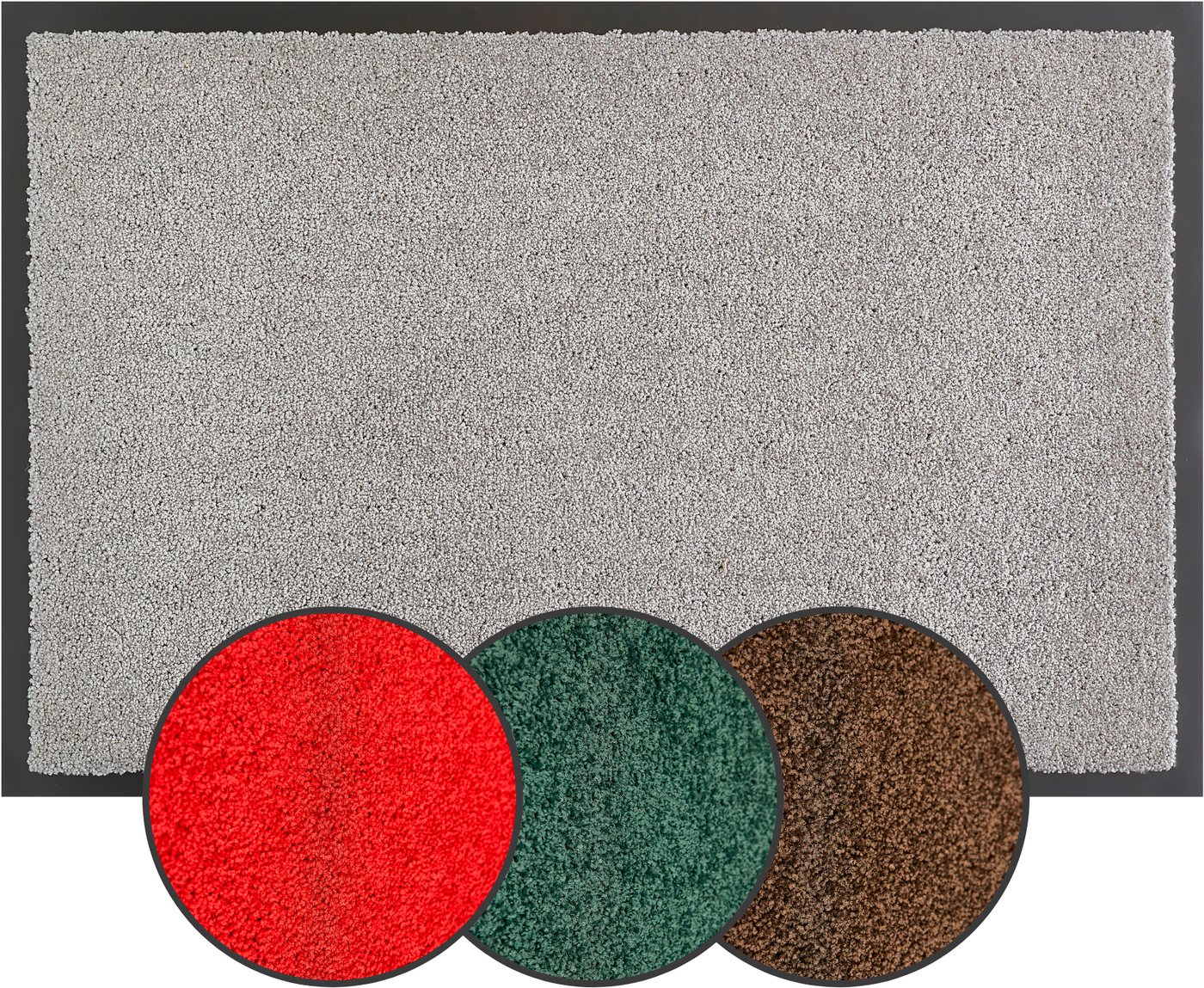 OTTO home Fußmatte Emil, rechteckig, Höhe: 6 mm, Schmutzfangmatte für den Innenbereich, unifarben – Bild 3 von 5
