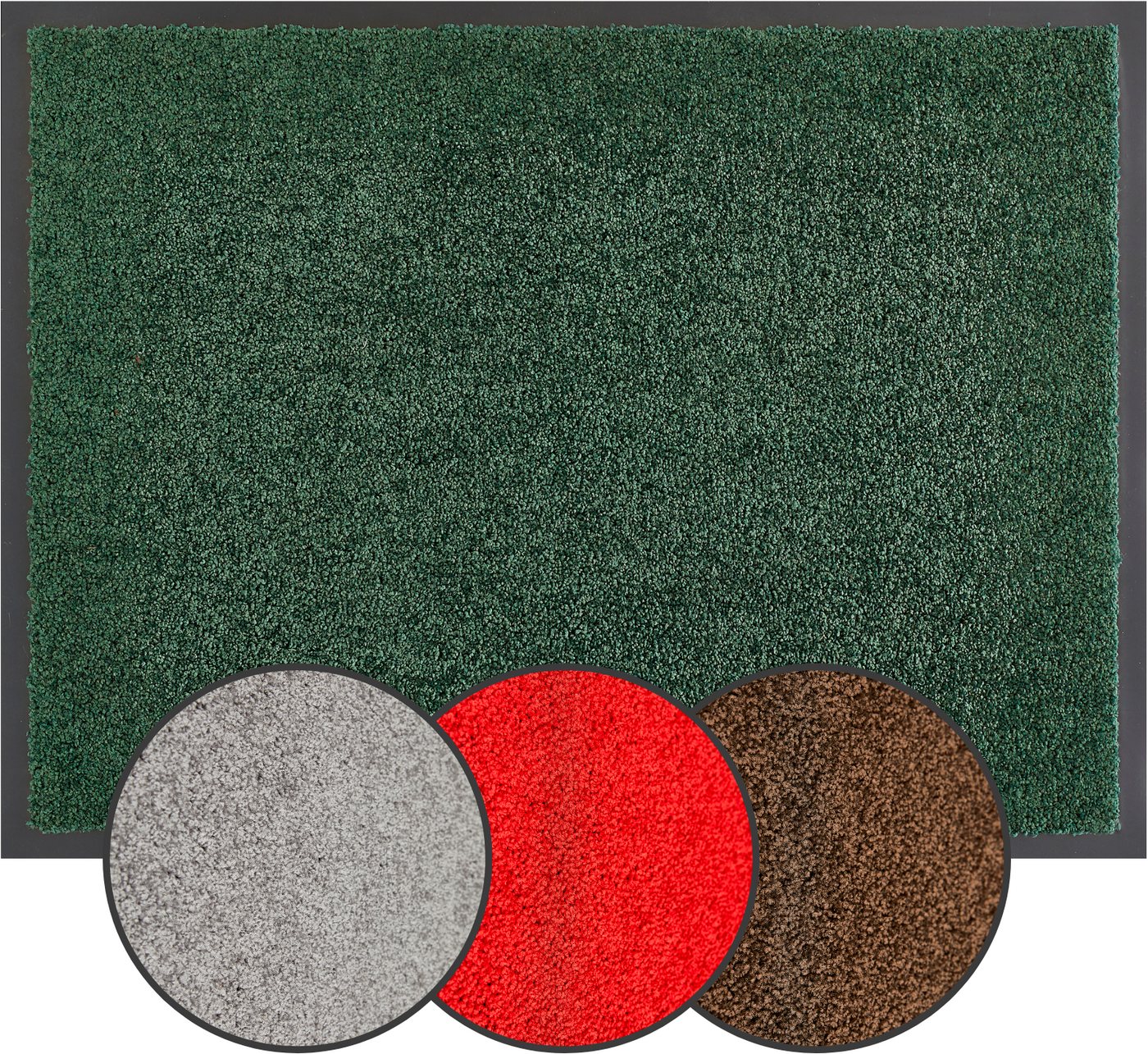 OTTO home Fußmatte Emil, rechteckig, Höhe: 6 mm, Schmutzfangmatte für den Innenbereich, unifarben – Bild 3 von 5