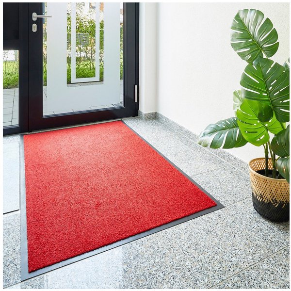 OTTO home Fußmatte Emil, rechteckig, Höhe: 6 mm, Schmutzfangmatte für den Innenbereich, unifarben