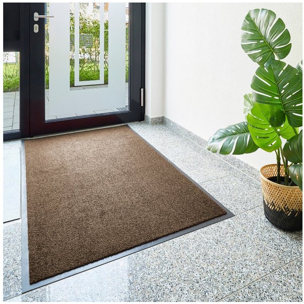 OTTO home Fußmatte Emil, rechteckig, Höhe: 6 mm, Schmutzfangmatte für den Innenbereich, unifarben