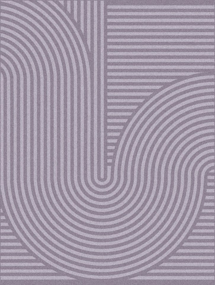 OTTO home Fußmatte Sammo, Schmutzfangmatte, Teppich, für Hausflur und Wohnbereiche, rechteckig, Höhe: 5 mm, Indoor, Eingangsmatte, Design, Scandi, Zen, rutschfe – Bild 2 von 5