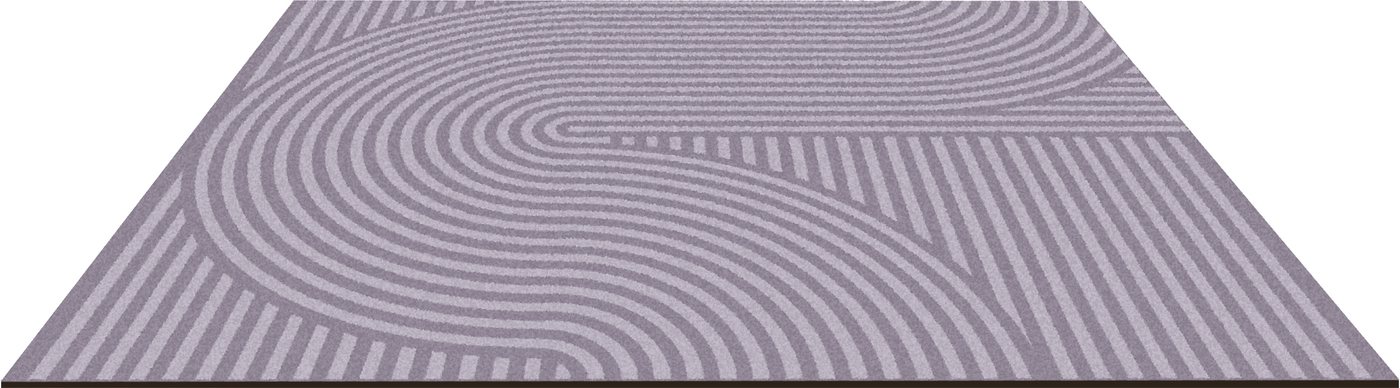 OTTO home Fußmatte Sammo, Schmutzfangmatte, Teppich, für Hausflur und Wohnbereiche, rechteckig, Höhe: 5 mm, Indoor, Eingangsmatte, Design, Scandi, Zen, rutschfe – Bild 3 von 5