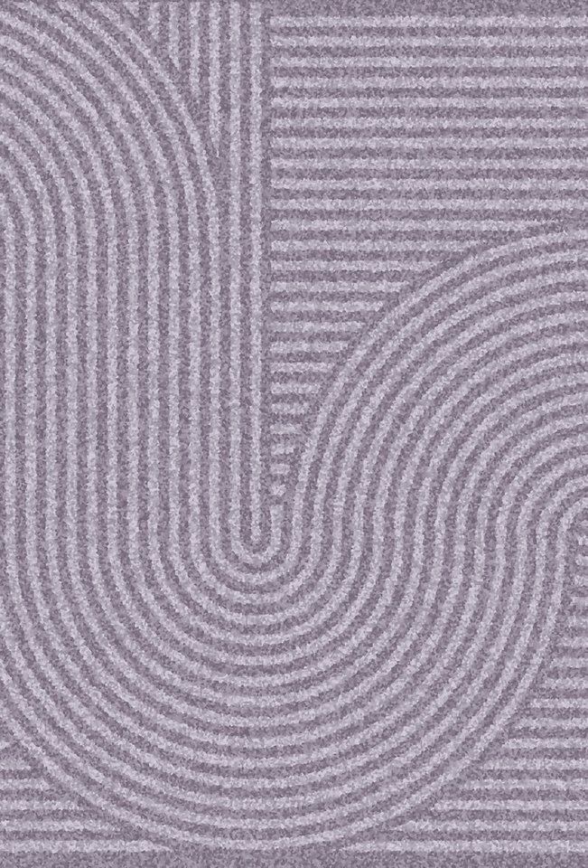 OTTO home Fußmatte Sammo, Schmutzfangmatte, Teppich, für Hausflur und Wohnbereiche, rechteckig, Höhe: 5 mm, Indoor, Eingangsmatte, Design, Scandi, Zen, rutschfe – Bild 2 von 5