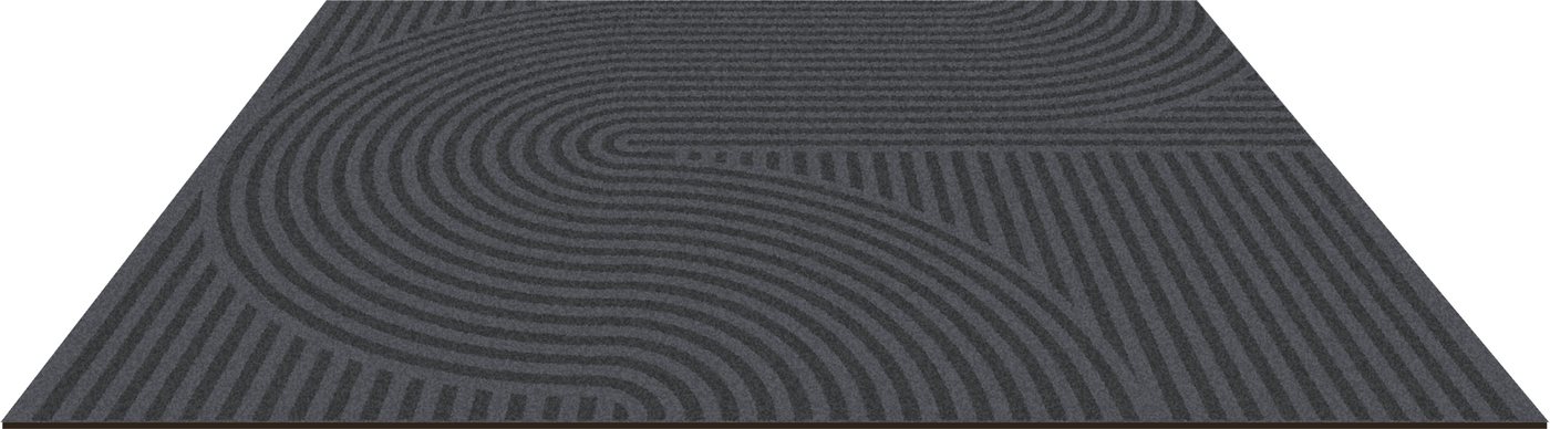 OTTO home Fußmatte Sammo, Schmutzfangmatte, Teppich, für Hausflur und Wohnbereiche, rechteckig, Höhe: 5 mm, Indoor, Eingangsmatte, Design, Scandi, Zen, rutschfe – Bild 3 von 5