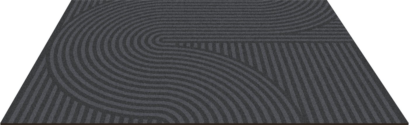 OTTO home Fußmatte Sammo, Schmutzfangmatte, Teppich, für Hausflur und Wohnbereiche, rechteckig, Höhe: 5 mm, Indoor, Eingangsmatte, Design, Scandi, Zen, rutschfe – Bild 3 von 5