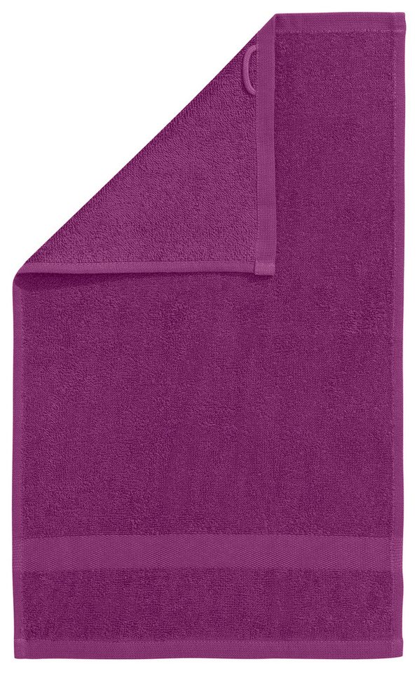 OTTO home Gästehandtücher Vanessa, 8 Gästehandtücher, 30x50cm, in Standard- und Premium-Qualität, Walkfrottee (Set, 8-St), Handtücher mit Bordüre, 100% Baumwoll – Bild 3 von 5