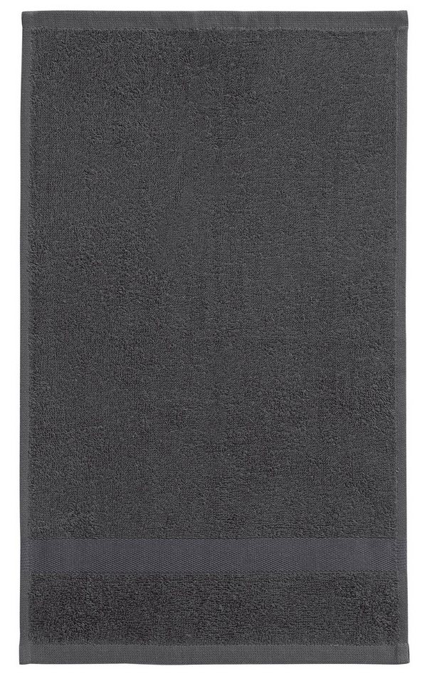 OTTO home Gästehandtücher Vanessa, 8 Gästehandtücher, 30x50cm, in Standard- und Premium-Qualität, Walkfrottee (Set, 8-St), Handtücher mit Bordüre, 100% Baumwoll – Bild 4 von 5