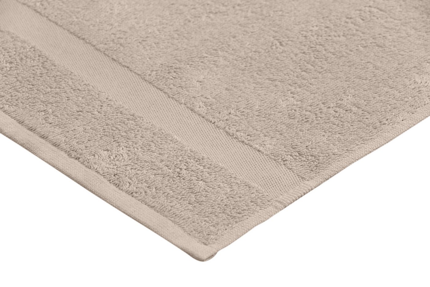 OTTO home Gästehandtücher Vanessa, 8 Gästehandtücher, 30x50cm, in Standard- und Premium-Qualität, Walkfrottee (Set, 8-St), Handtücher mit Bordüre, 100% Baumwoll – Bild 5 von 5