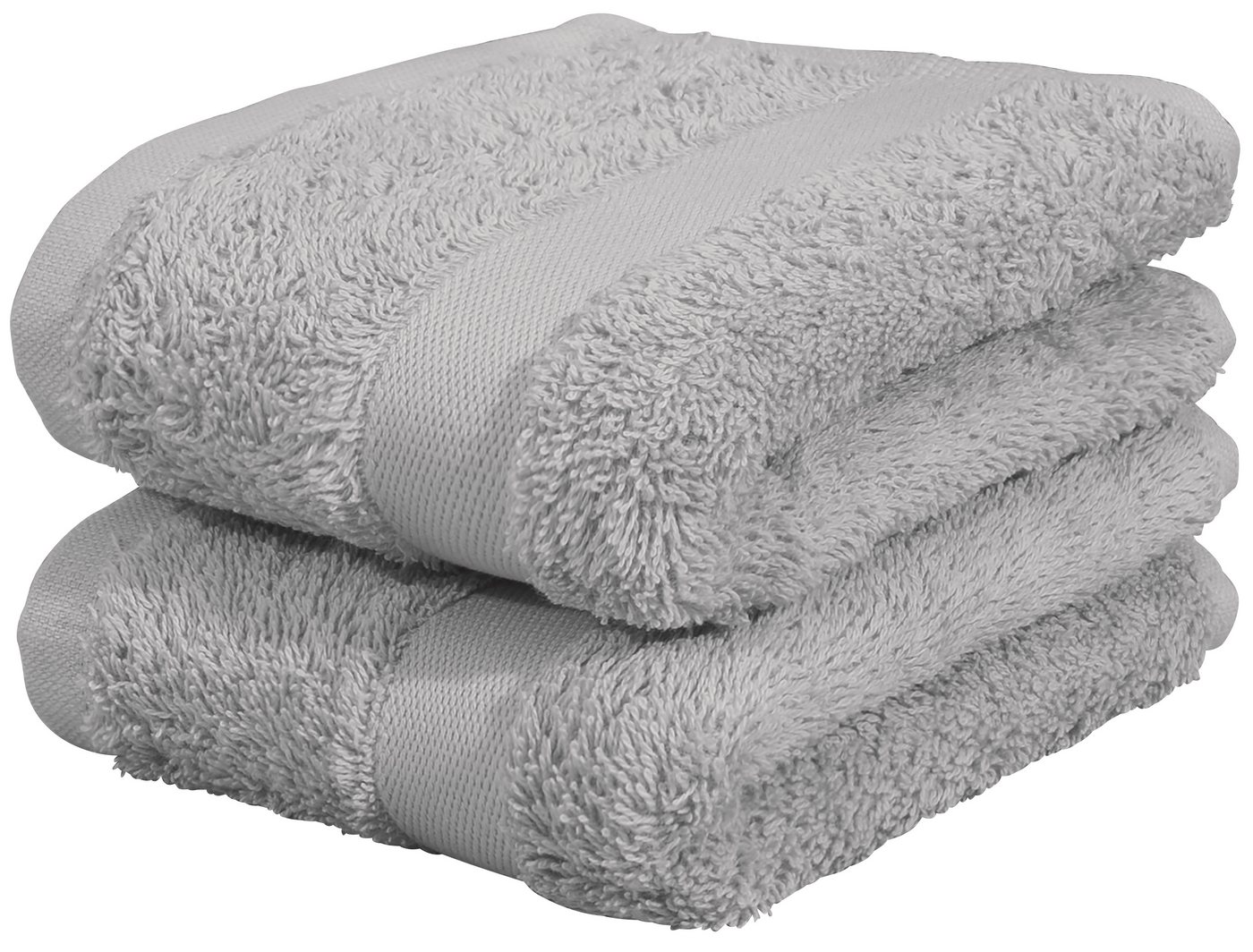 OTTO home Gästehandtücher Vanessa, 8 Gästehandtücher, 30x50cm, in Standard- und Premium-Qualität, Walkfrottee (Set, 8-St), Handtücher mit Bordüre, 100% Baumwoll – Bild 4 von 5