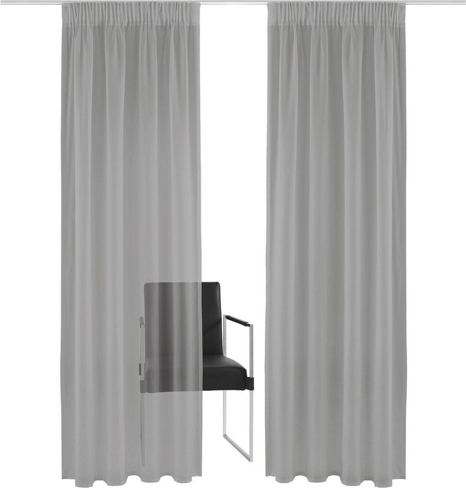 OTTO home Gardine Ari, 1 Stück, Multifunktionsband, transparent (1 St), Multifunktionsband, halbtransparent, Voile, Bestseller mit 4,5-Sterne-Bewertung – Bild 4 von 5