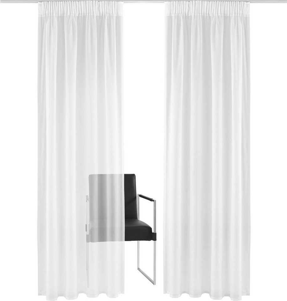 OTTO home Gardine Ari, 1 Stück, Multifunktionsband, transparent (1 St), Multifunktionsband, halbtransparent, Voile, Bestseller mit 4,5-Sterne-Bewertung – Bild 4 von 5