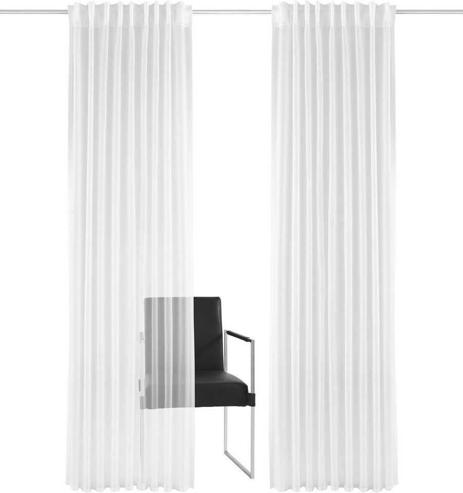 OTTO home Gardine Ari, 1 Stück, Multifunktionsband, transparent (1 St), Multifunktionsband, halbtransparent, Voile, Bestseller mit 4,5-Sterne-Bewertung – Bild 5 von 5