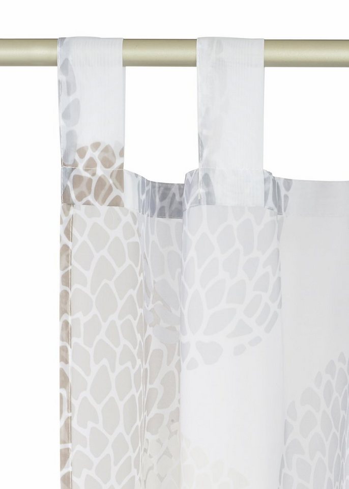 OTTO home Gardine Belem (2 St), Schlaufen, transparent, Polyester, transparent, Polyester, gewebt – Bild 5 von 5