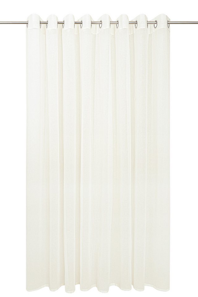 OTTO home Gardine Dolly, 1er-Set, transparent gewebt, Ösen (1 St), Ösen, transparent, gewebt, Polyester, extra Breite ab 3 Meter – Bild 2 von 5