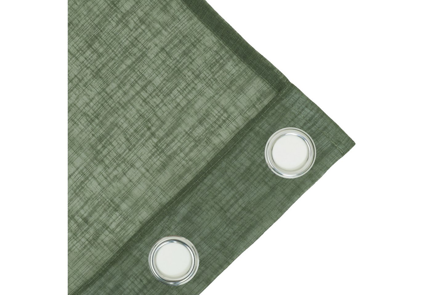OTTO home Gardine Fiete, 1 Stück, halbtransparent, leinen Optik (1 St), Ösen, halbtransparent, Leinen Optik, monochrom, basic, pflegeleicht, verschiedene Größen – Bild 5 von 5