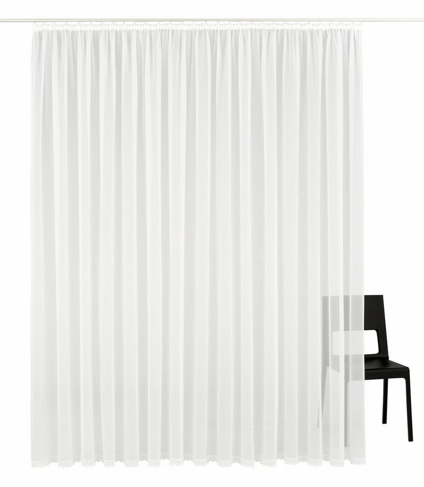 OTTO home Gardine Missy, 1 Stück, Kräuselband, transparent (1 St), Kräuselband, transparent, Polyester, Vorhang, Fertiggardine, Store, transparent – Bild 2 von 5