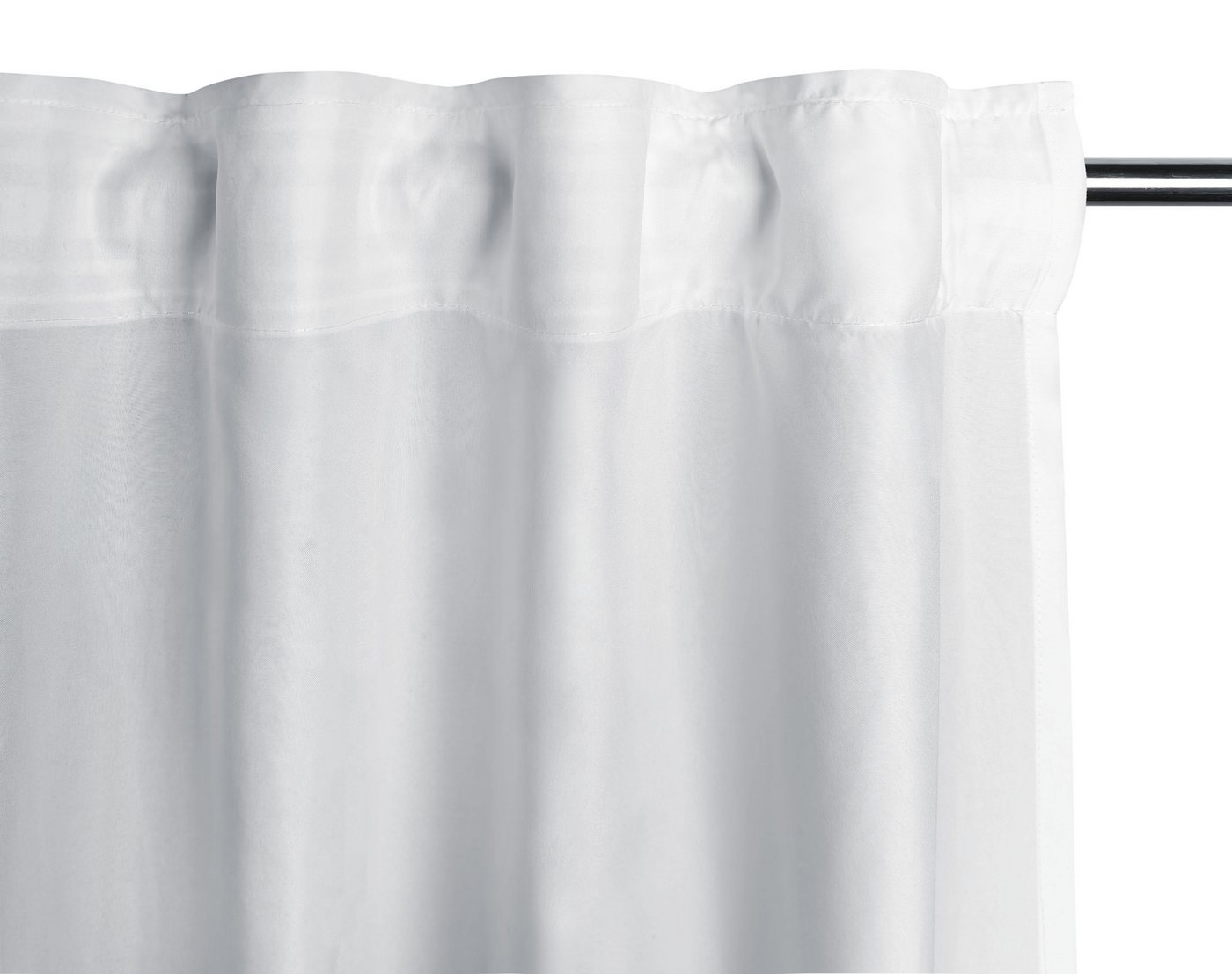 OTTO home Gardine Nannette, 1 Stück, halbtransparent, gemustert (1 St), Multifunktionsband, halbtransparent, Polyester, halbtransparent, gemustert, pflegeleicht – Bild 5 von 5