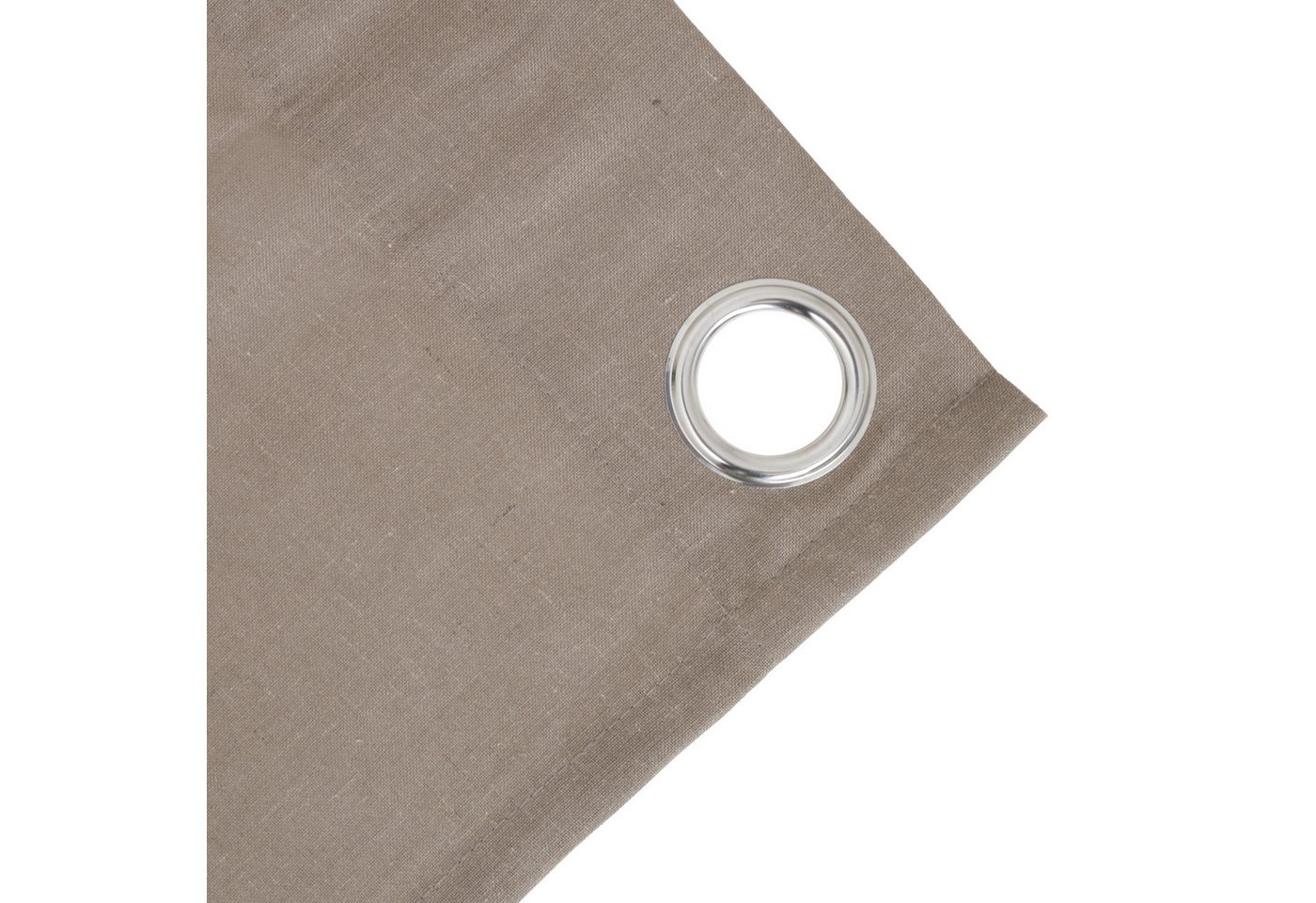 OTTO home Gardine Rudy, 1 Stück, Halbtransparent (1 St), Ösen, transparent, Halbtransparent, Leinenlook, Polyester-Leinen-Mischung – Bild 5 von 5