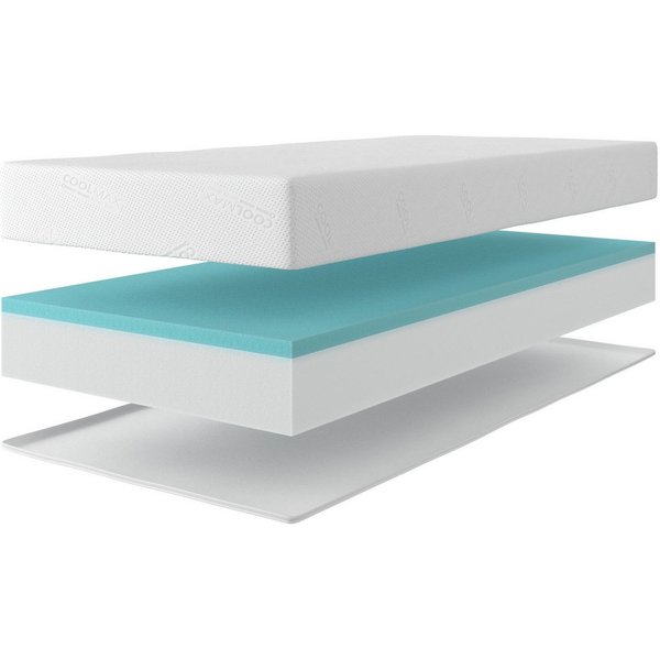 Gelschaummatratze Kniven, Matratze 90x200 cm, 140x200 cm & weitere Größen, OTTO home, 17 cm hoch, Matratze H2-H4, ergonomisch, allergiker geeignet (Hausstauball