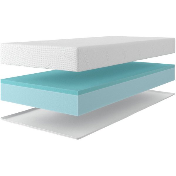 Gelschaummatratze Kniven, Matratze 90x200 cm, 140x200 cm & weitere Größen, OTTO home, 17 cm hoch, Matratze H2-H4, ergonomisch, allergiker geeignet (Hausstauball