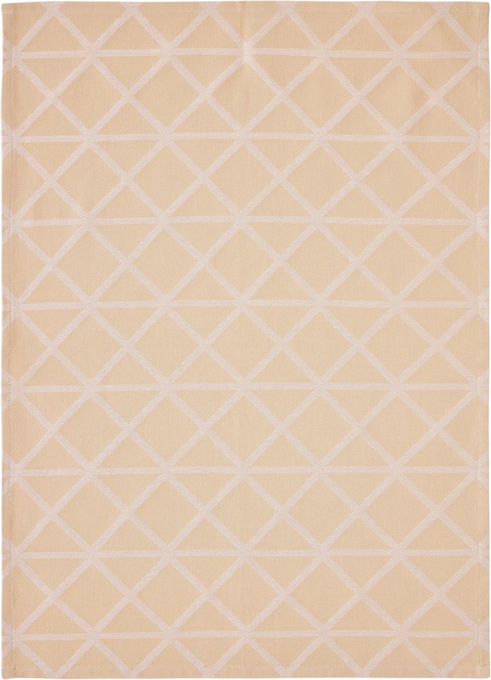 OTTO home Geschirrtuch Brea, (Set, 3-tlg., 3er- Set), 100 % Baumwolle, 3er-Set, 50 × 65 cm, attraktives Design – Bild 3 von 5