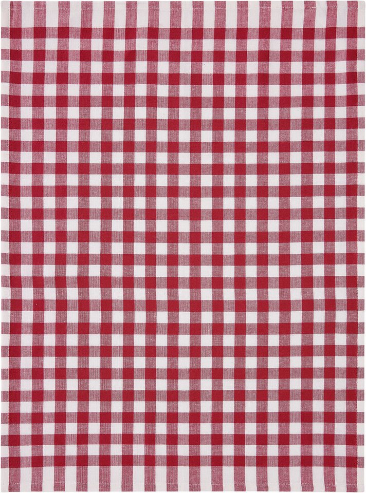 OTTO home Geschirrtuch Ravven, (Set, 3-tlg., 3er Set), 100 % Baumwolle, 65 × 50 cm, 3er-Set, Farbauswahl, Karo, Streifen – Bild 4 von 5