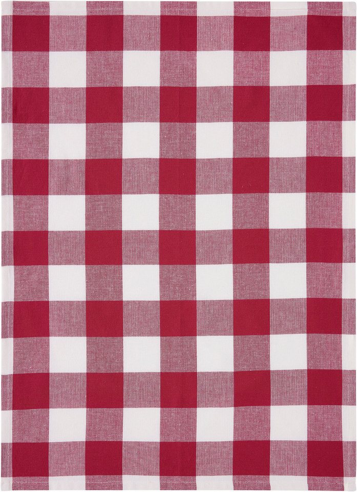 OTTO home Geschirrtuch Ravven, (Set, 3-tlg., 3er Set), 100 % Baumwolle, 65 × 50 cm, 3er-Set, Farbauswahl, Karo, Streifen – Bild 5 von 5