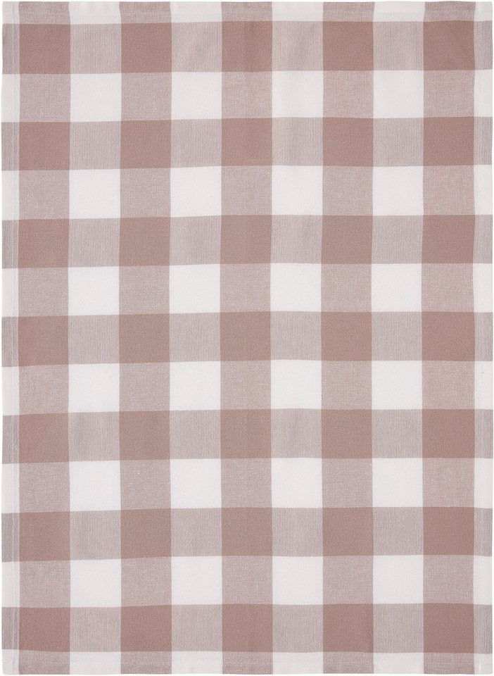 OTTO home Geschirrtuch Ravven, (Set, 3-tlg., 3er Set), 100 % Baumwolle, 65 × 50 cm, 3er-Set, Farbauswahl, Karo, Streifen – Bild 5 von 5