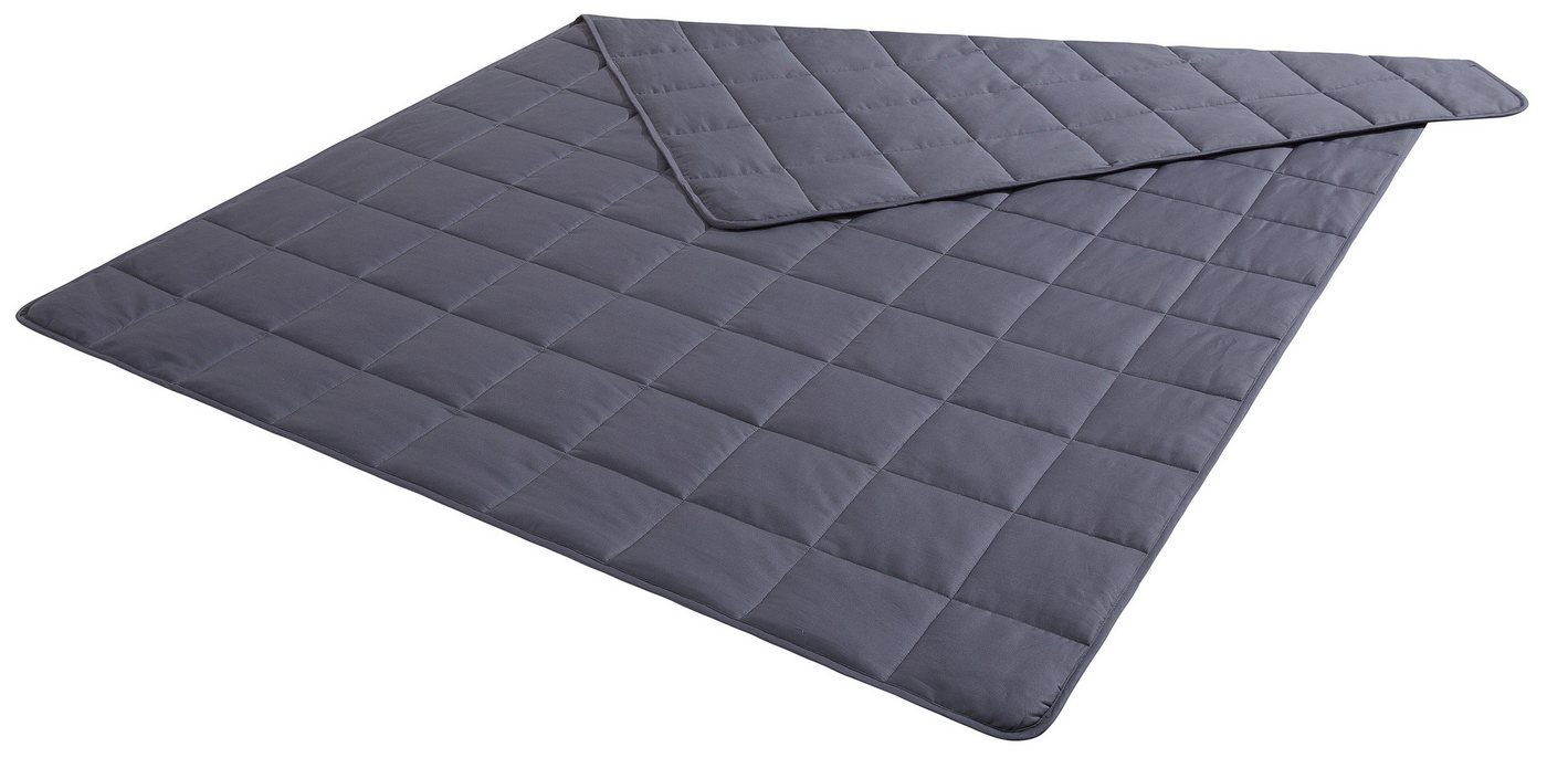 OTTO home Gewichtsdecke Jayden, Bettdecke 135x200 cm, Füllung: Polyesterfaser & Glasperlen, Bezug: 100% Baumwolle, Bettdecken, Sommer, Winter, Decke fördert ruh – Bild 5 von 5