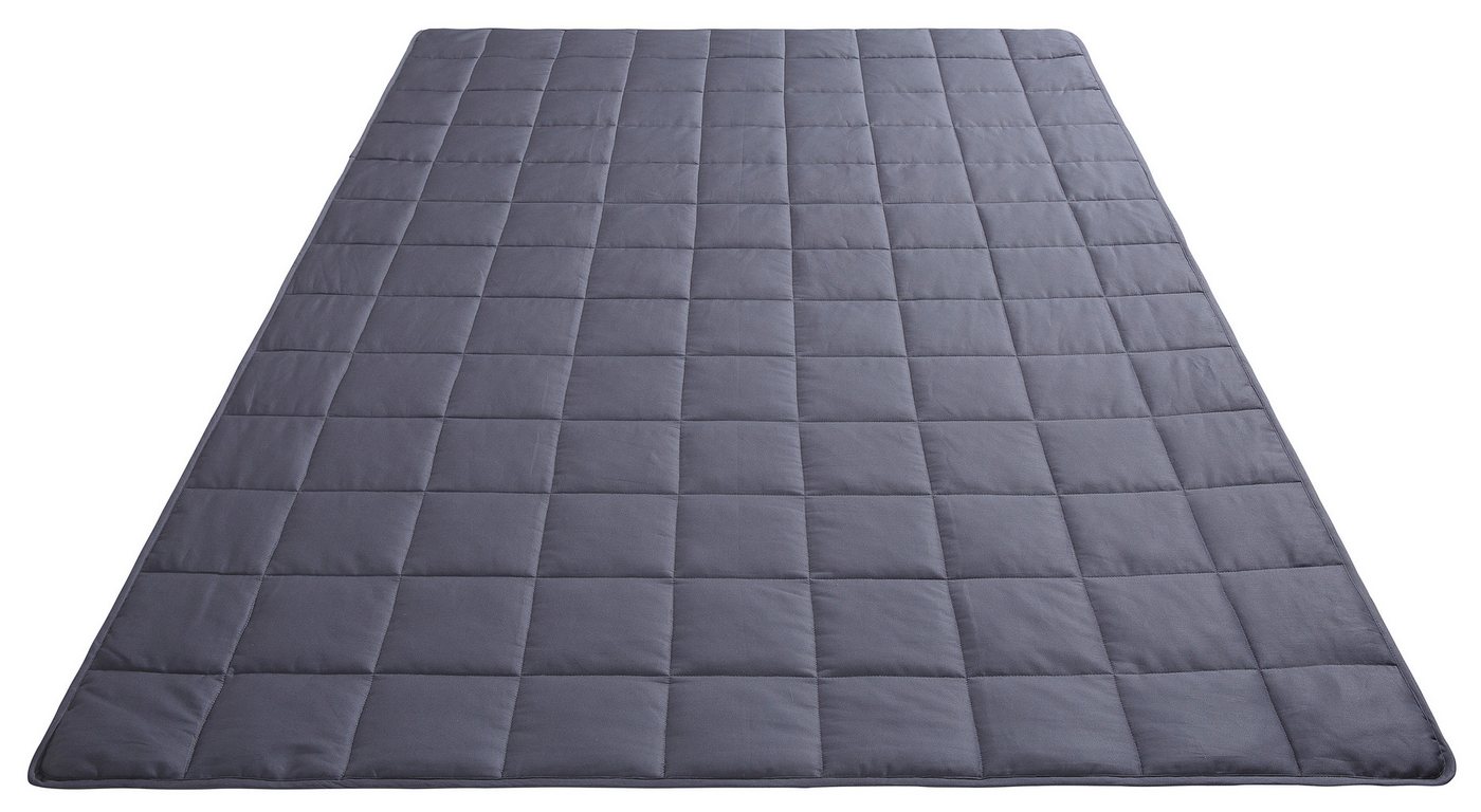 OTTO home Gewichtsdecke Jayden, Bettdecke 135x200 cm, Füllung: Polyesterfaser & Glasperlen, Bezug: 100% Baumwolle, Bettdecken, Sommer, Winter, Decke fördert ruh – Bild 2 von 5
