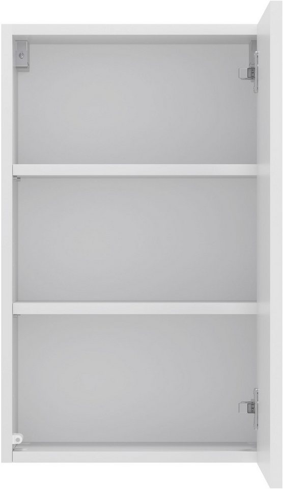OTTO home Hängeschrank BOZEN, Hängeschrank 40 cm (Badezimmerschrank, Badschrank, Stauraum, Badmöbel, Schrank) Push-to-open-Beschlag, griffloses Design – Bild 5 von 5