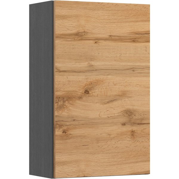 OTTO home Hängeschrank BOZEN, Hängeschrank 40 cm (Badezimmerschrank, Badschrank, Stauraum, Badmöbel, Schrank) Push-to-open-Beschlag, griffloses Design