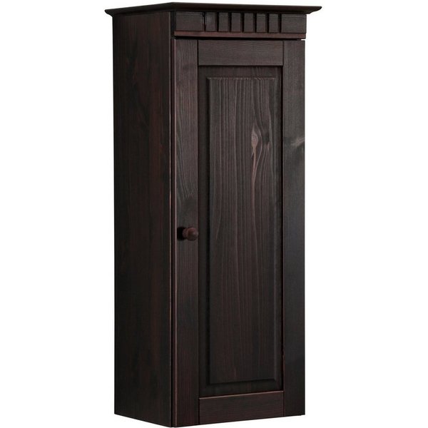 OTTO home Hängevitrine Cubrix, wahlweise mit oder ohne Glastür aus schönem massivem Kiefernholz, Breite 35 cm, Höhe 85 cm